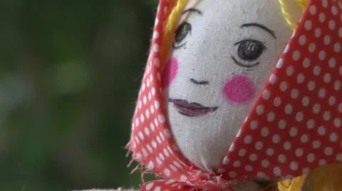 Shrovetide Doll Vídeo Stock 1184107