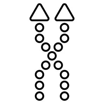 Shuffle Arrows Up Outline Vector Icon Stock Illustration