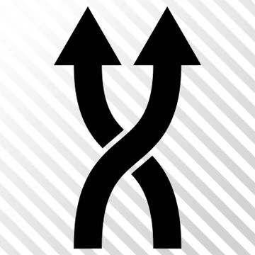 Shuffle Arrows Up Vector Icon 스톡 일러스트