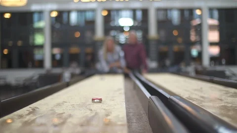 Shuffleboard 스톡 동영상 105245043