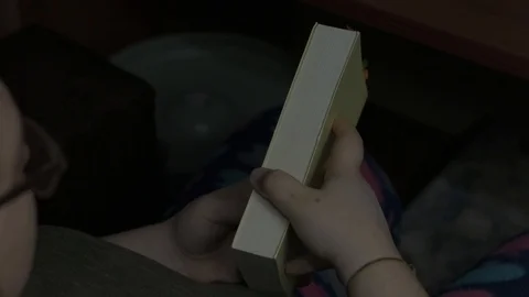 Shuffling Pages of a Book Video stock 127001957