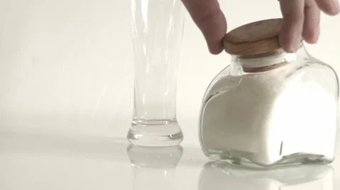 Shugar in and out Stock Footage 67348669