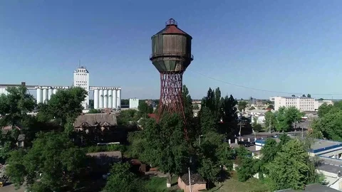 Shukhov Tower Building height Stock Footage 108800136