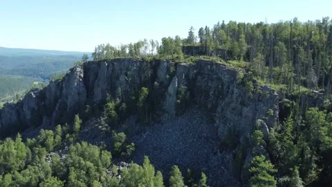 Shurale's teeth, (Aigir rocks) Stock Footage 250151386