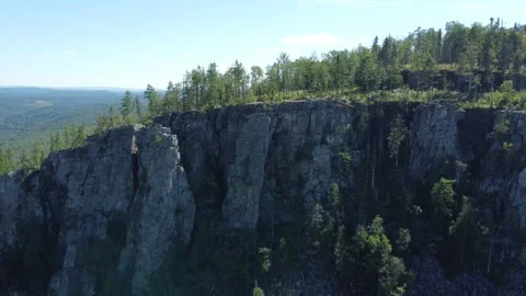Shurale's teeth, (Aigir rocks) Stock Footage 250151412