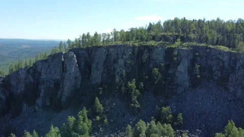Shurale's teeth, (Aigir rocks) Stock Footage 250151446