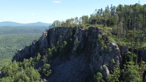 Shurale's teeth, (Aigir rocks) Stock Footage 250151521
