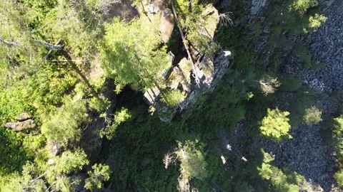 Shurale's teeth, (Aigir rocks) Stock Footage 250151651