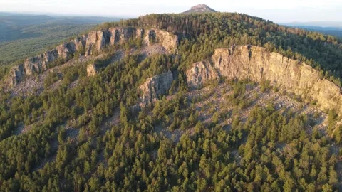 Shurale's teeth, (Aigir rocks) Stock Footage 250153116