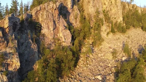Shurale's teeth, (Aigir rocks) Stock Footage 250153224