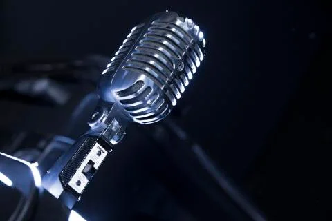 Shure 55 Microphone Stock Photos