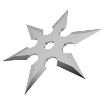 Shuriken Stock Illustration