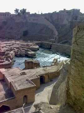 Shushtar waterfall Stock Photos