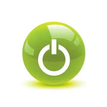 Shut down icon web Stock Illustration