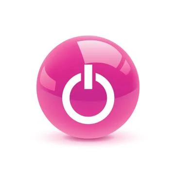 Shut down icon web Stock Illustration