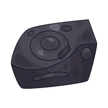 Shutter button illustration Stock Illustration