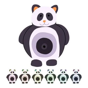 Shutter camera toy vector cartoon graphic Stock Illustration