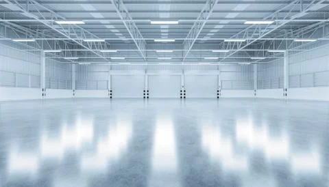 Shutter door factory Stock Illustration