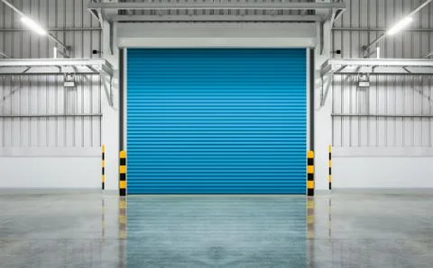 Shutter door factory 库存照片