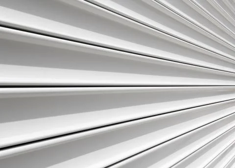 Shutter door perspective Stock Photos