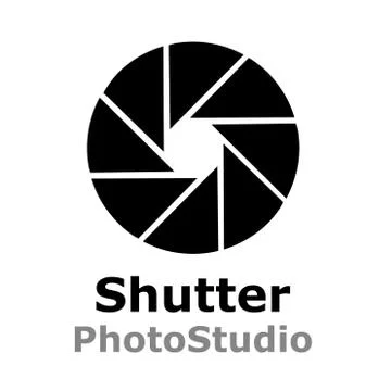 Shutter logo Stock Illustration