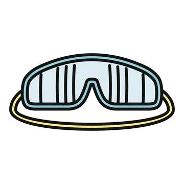 Shutter shades accessory for party and fashion Иллюстрация