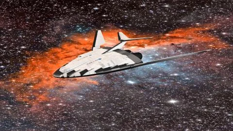Shuttle Stock Illustration