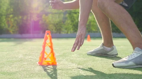 Shuttle run Stock Footage 56229202