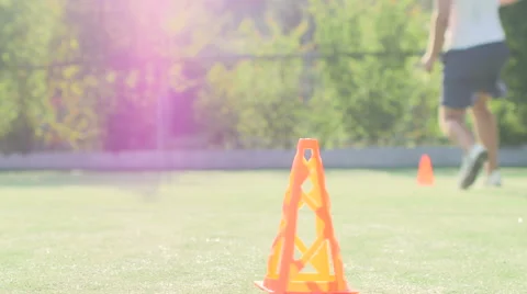 Shuttle run Stock Footage 56229898