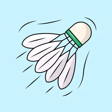 Shuttlecock Stock Illustration