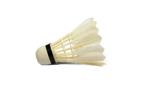 Shuttlecock Isolated Stock Photos