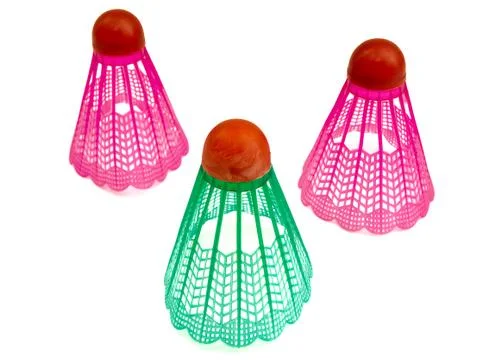 Shuttlecocks Stock Photos