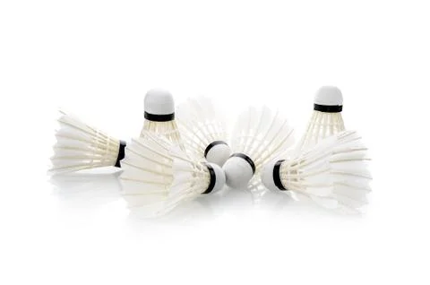 Shuttlecocks Stock Photos