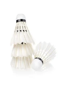 Shuttlecocks Stock Photos