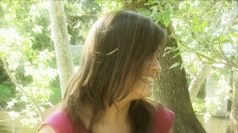 Shy and sweet Stock Footage
