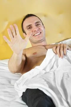 Shy guy Stock Photos