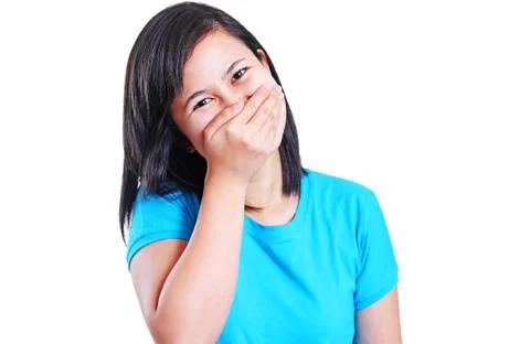 Shy lady Stock Photos