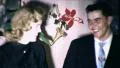 Shy Young Couple IN LOVE smiling 1960s Vintage Film Home Movie 8730 HD Footage
