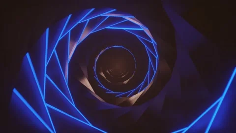 Si-Fi Tunnel Stock Footage 167153056