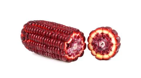 Siam Ruby Queen or Red corn of Thailand Stock Photos