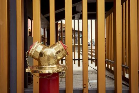 Siamese connection Stock Photos