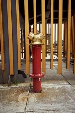 Siamese connection Stock Photos