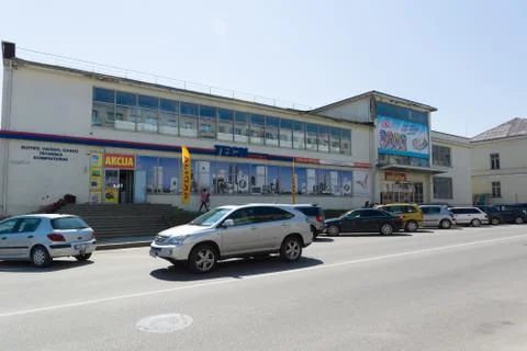 Siauliai city in the Lithuania Stock Photos