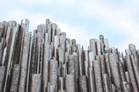 Sibelius Monument Stock Photos