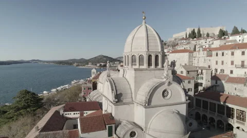 Šibenik Cathedral Stock Footage 168439421