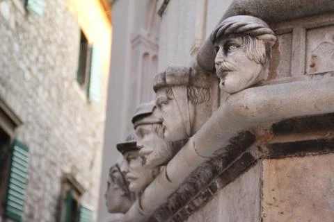 Sibenik cathedral Stock Photos