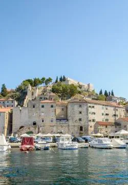 Sibenik close up Stock Photos