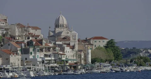 Sibenik old town Stock-Footage 83691055