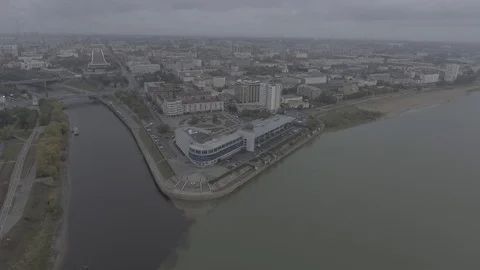 Siberia - Omsk Video stock 107523376