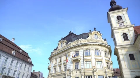 Sibiu City Hall Видео 106195083